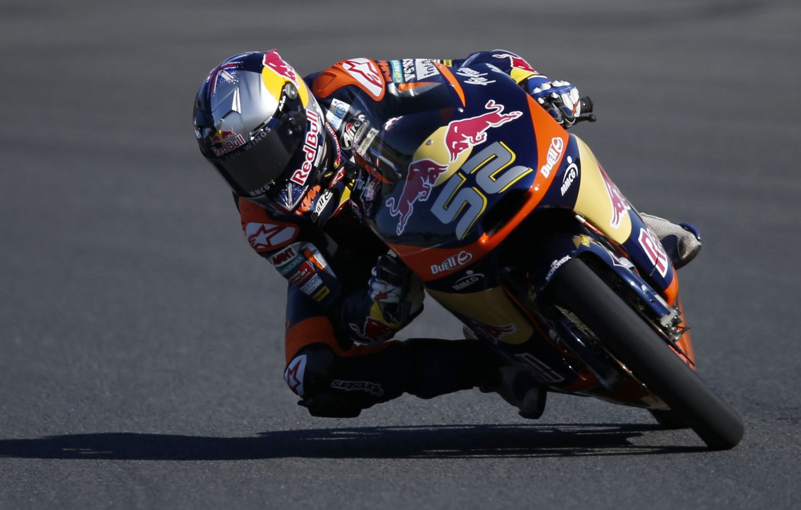 KTM Moto3 rider Kent of Britain rides during a free practice session for Sunday's Japanese Grand Prix in Motegi