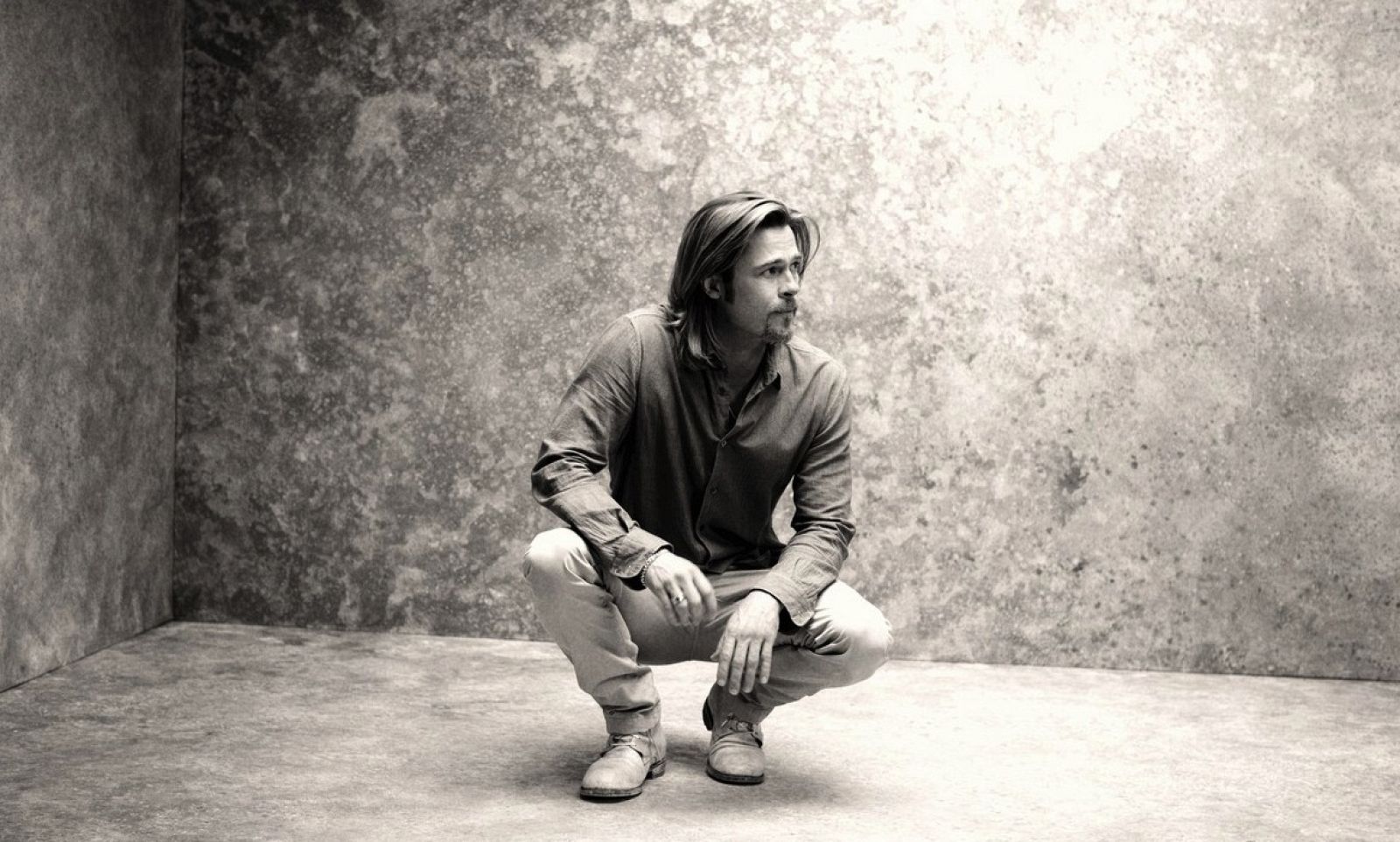 Imagen del anuncio protagonizado por Brad Pitt