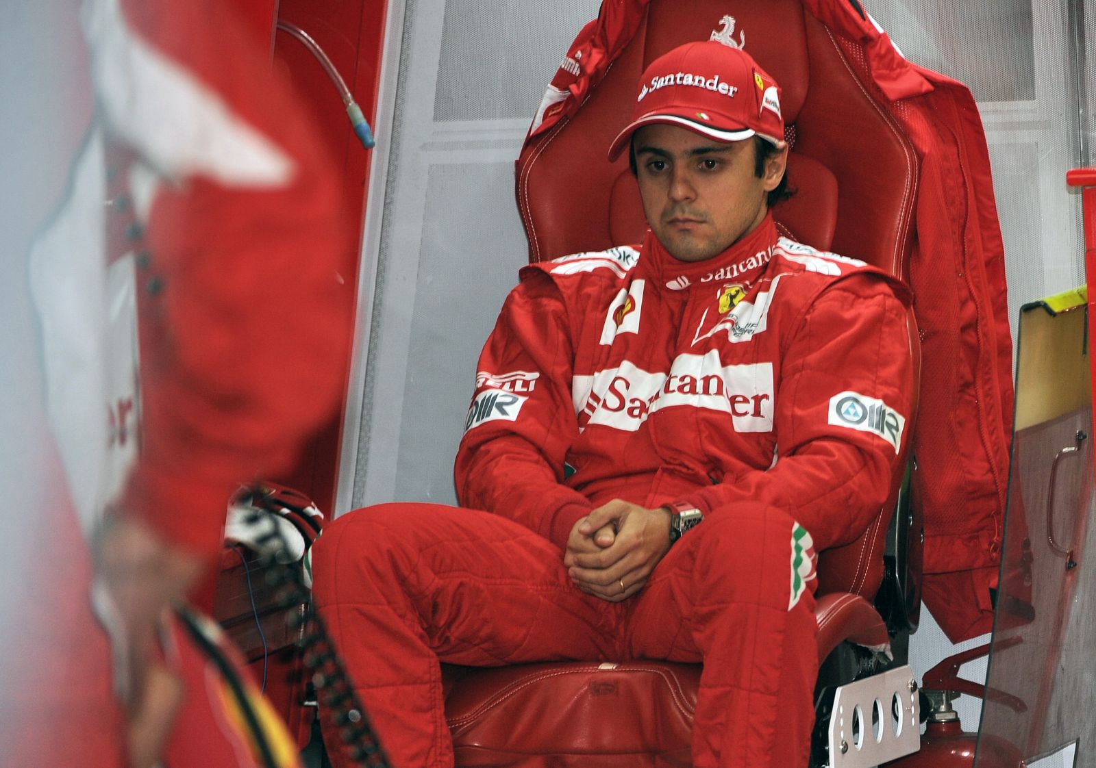 El piloto brasileño de Ferrari, Felipe Massa