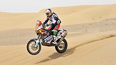 Marc Coma sufre una luxación de hombro tras una caída en el Rally de Marruecos
