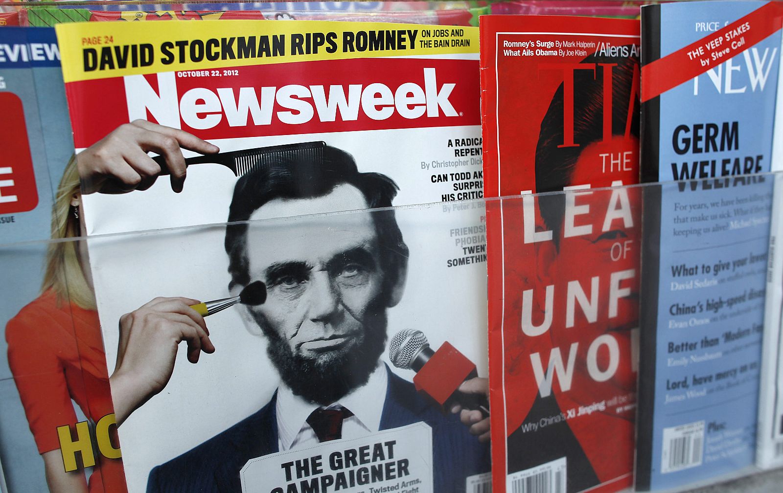 Un ejemplar de la revista Newsweek, que dejará de publicarse en papel en 2013