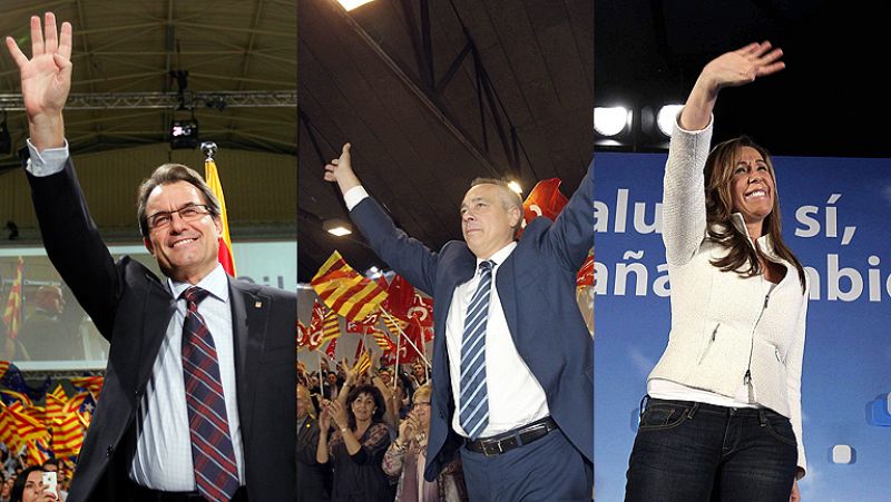 Mas apela a la mayoría para avanzar hacia el soberanismo, mientras el PPC pretende frenarlo