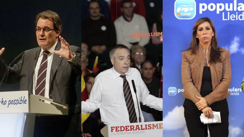 CiU pide "educación" hacia la sociedad catalana y PP llama "antidemocrático" a Mas