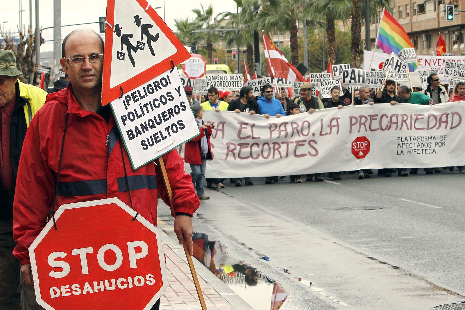 Marcha contra el paro, la precariedad y los recortes