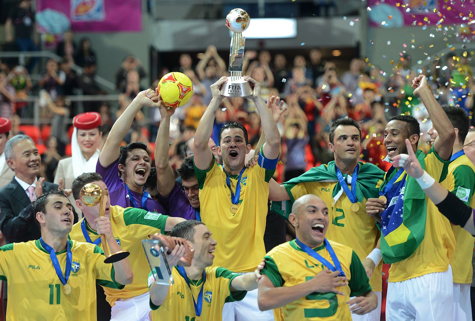 BRASIL, CAMPEÓN MUNDIAL DE FÚTBOL SALA