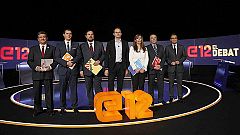 El modelo de Estado y la consulta soberanista marcan el debate electoral de Cataluña