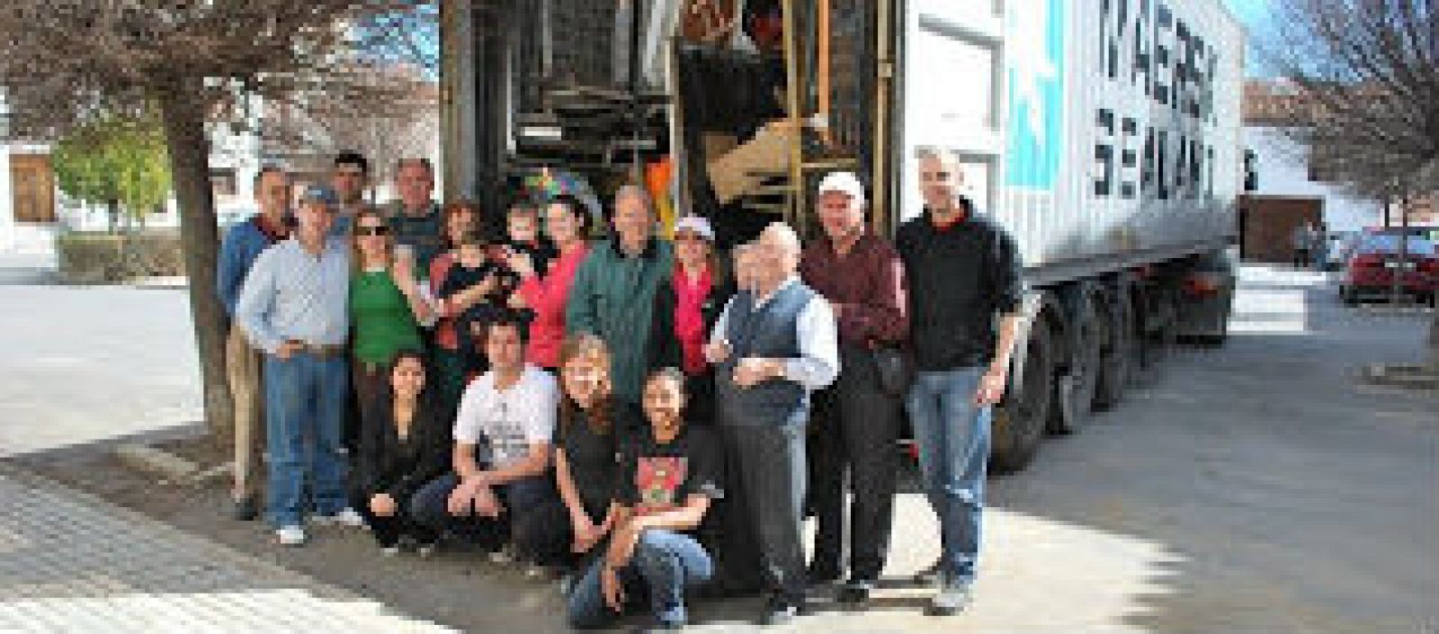 Huéneja, solidaridad de ida y vuelta