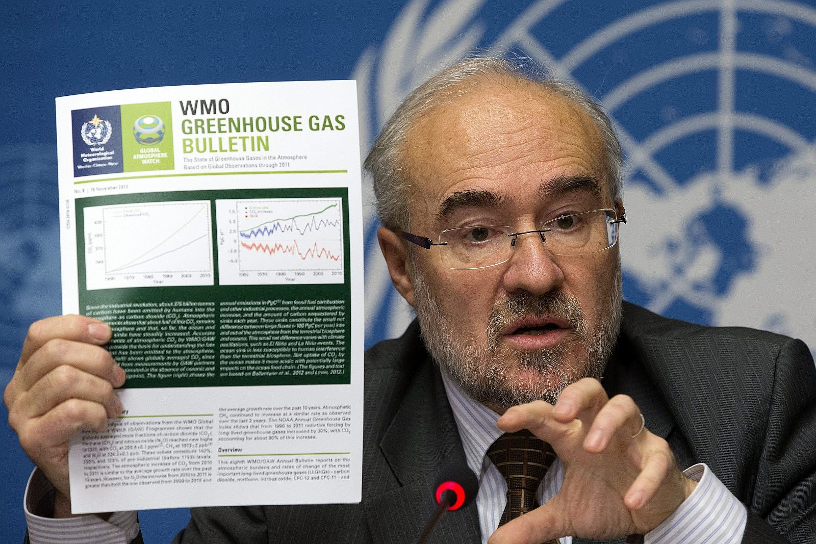RÉCORD EN LA PRESENCIA EN LA ATMÓSFERA DE GASES QUE CALIENTAN EL PLANETA