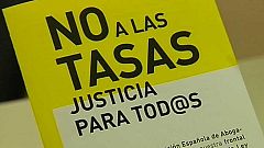 Justicia no aplicará las tasas judiciales hasta dentro de unas semanas por un formulario