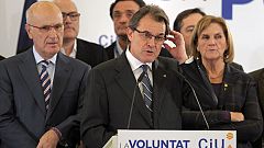 Mas: "CiU no tiene la fuerza suficiente para liderar el proceso, otros deben hacerse corresponsables"