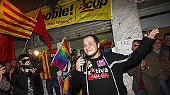 La propuesta asamblearia entra en el Parlament con los tres escaños de la CUP