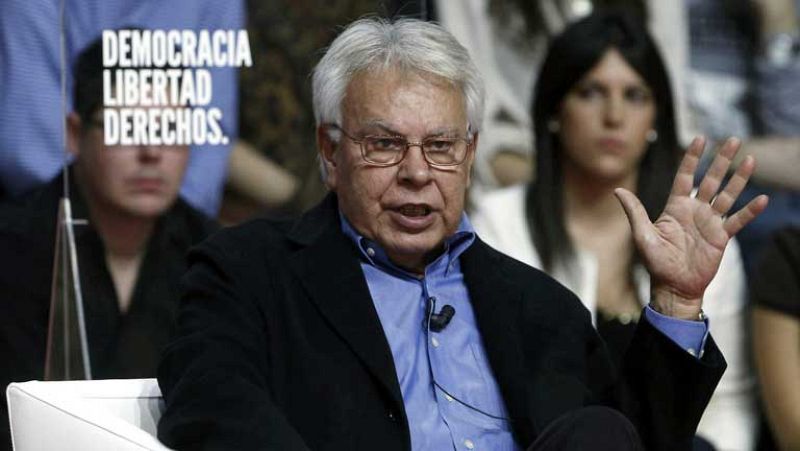 Felipe González: "El PSOE ha perdido la vocación mayoritaria y tiene que recuperarla" 