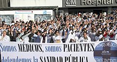 La sanidad madrileña comienza la segunda fase de huelga indefinida contra las privatizaciones