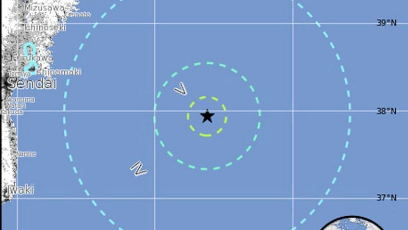 Un terremoto de magnitud 7.3 sacude Japón y provoca durante horas una alerta de tsunami