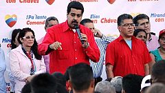 El heredero de Chávez le jura fidelidad "más allá de esta vida"