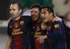 Messi viaja a Córdoba para la Copa en la que se quedan fuera Iniesta, Valdés y Adriano