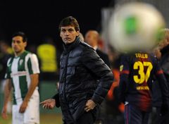 Vilanova: "La eliminatoria no está ganada con un 0-2"