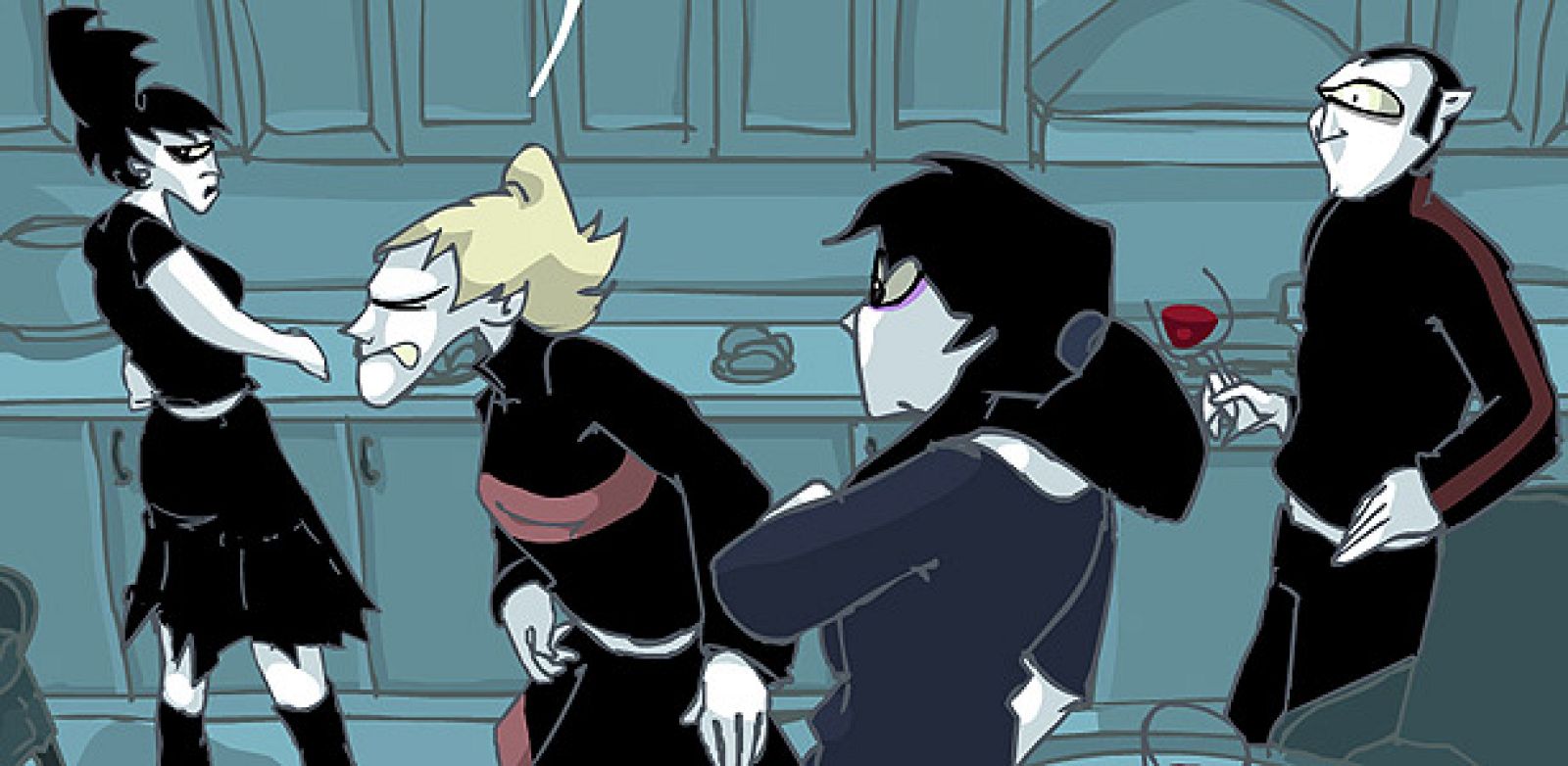 Viñeta de 'Fish food', de Kiko Pérez