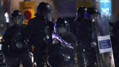 Dimite un comisario de los Mossos tras la polémica por disparos de proyectiles el 14N