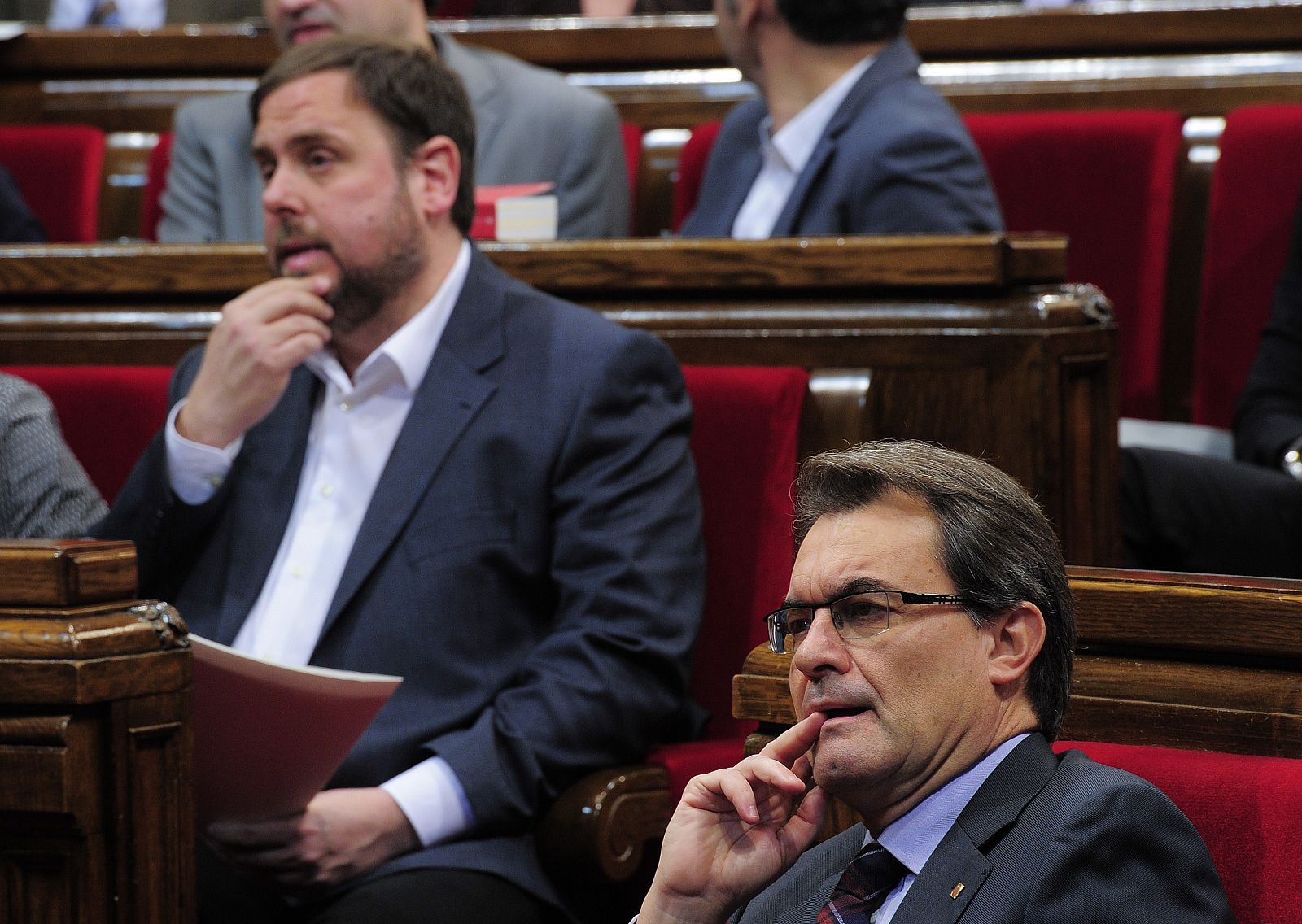 ARTUR MAS Y ORIOL JUNQUERAS