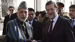 Rajoy: si los españoles trabajaran con el mismo "empeño" que los militares, todo "iría mejor"