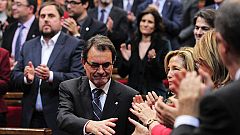Mas tomará hoy posesión de su cargo como president de la Generalitat