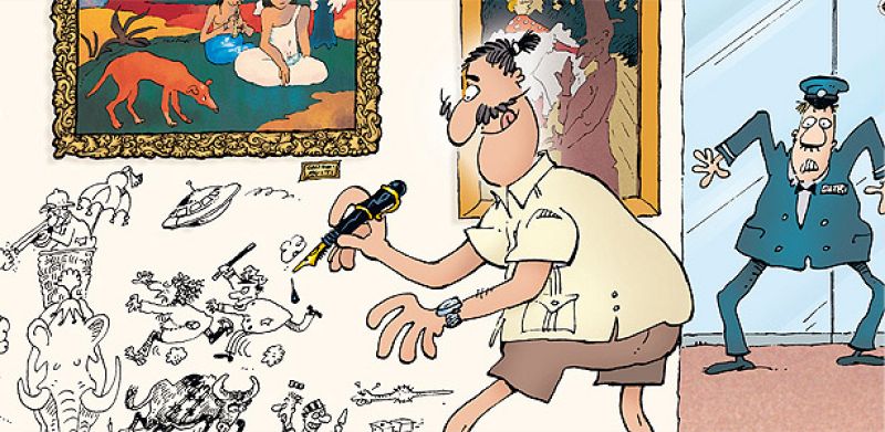 Sergio Aragonés: "El humor, como todas las artes, mejora y se enriquece con el tiempo"
