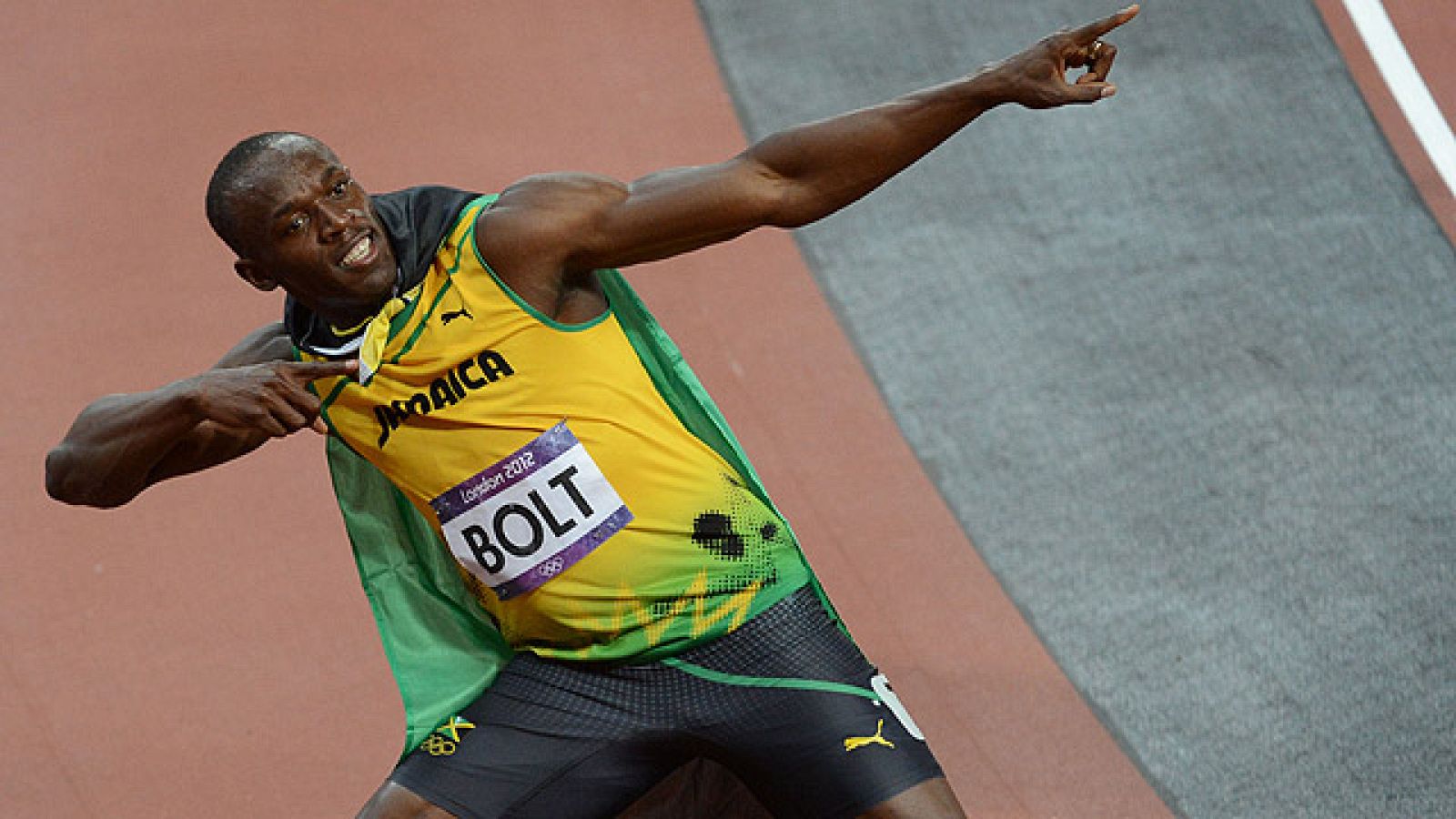 Usain Bolt en los pasados Juegos Olímpicos de Londres 2012.