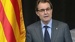 Mas aboga por que Cataluña pueda decidir en libertad "su futuro como nación"