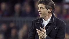 Tito Vilanova presencia el primer entrenamiento del año