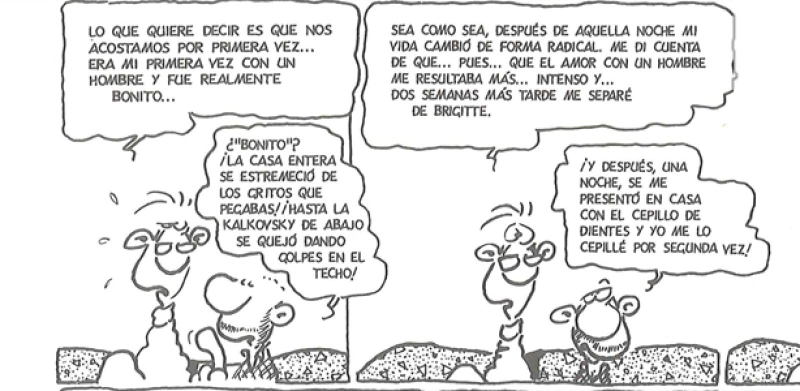 Viñetas de 'El libro gordo de Konrad y Paul', de Ralf König