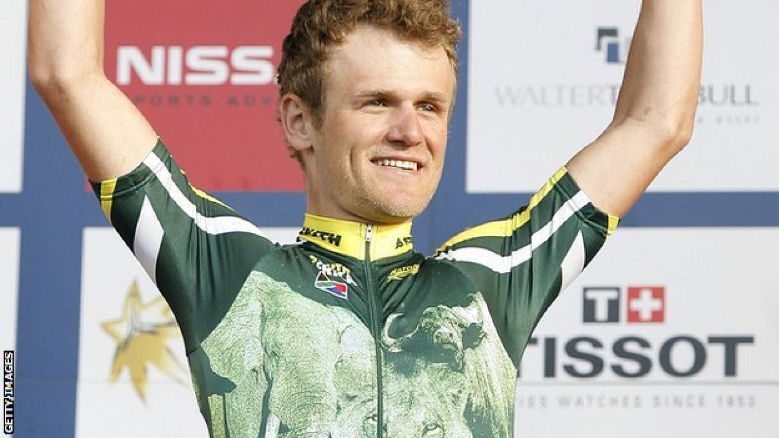 El ciclista Burry Stander, en una imagen de archivo.