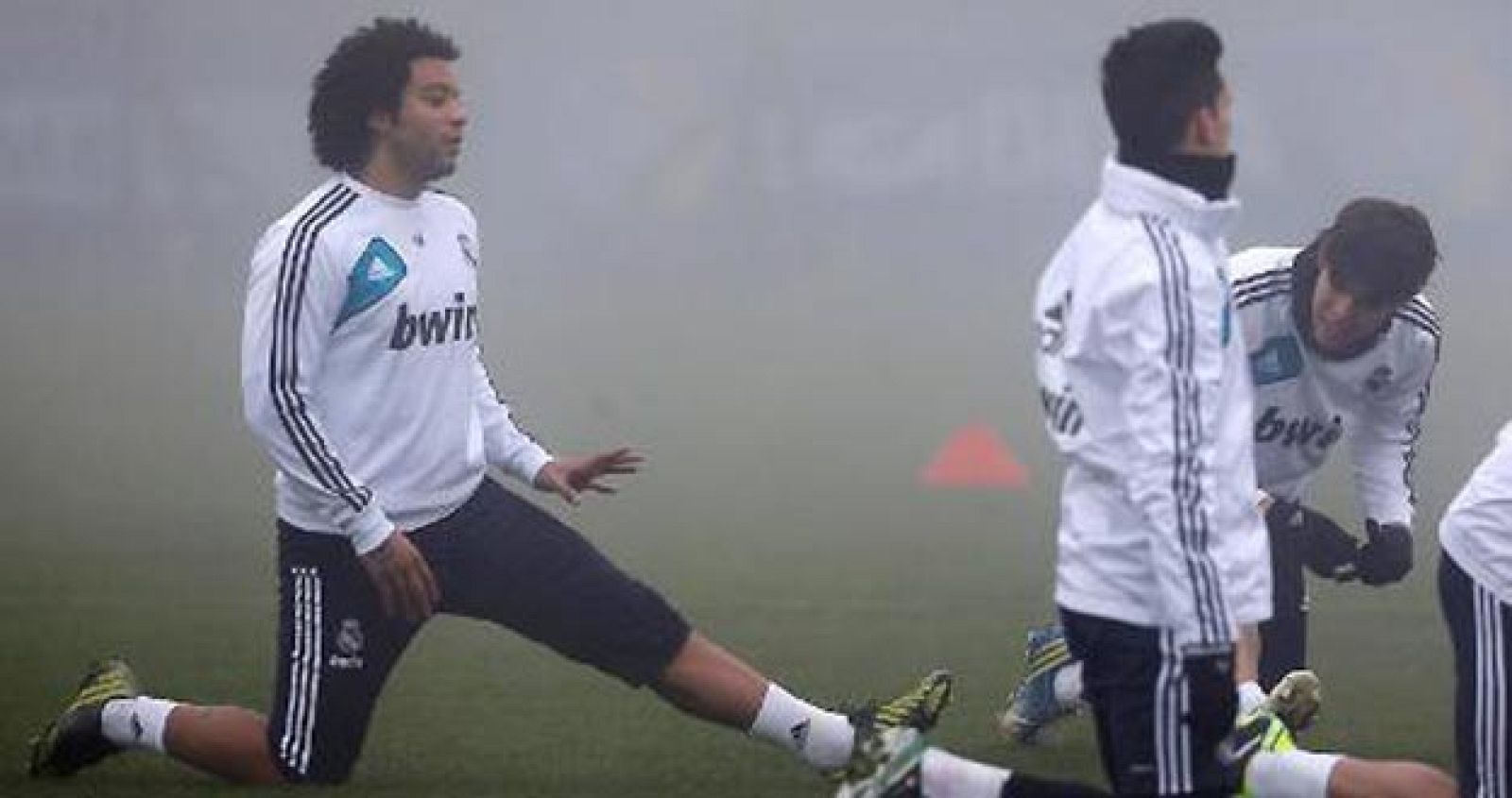 Marcelo ha entrenado con normalidad