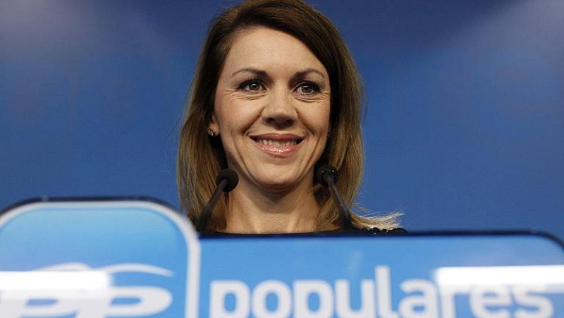 Cospedal dice que cobra su sueldo como presidenta de Castilla-La Mancha "y punto"