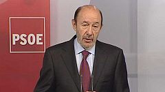 Rubalcaba pide explicaciones "ya" a Rajoy y que Montoro dimita si Bárcenas usó la amnistía fiscal