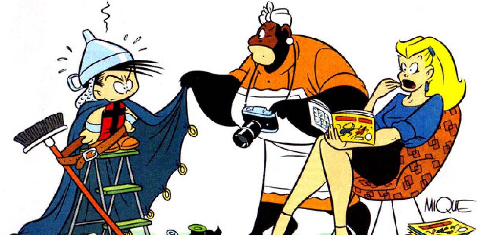 Marco Antonio, Gutanda y Cleopatra, de Mique Beltrán