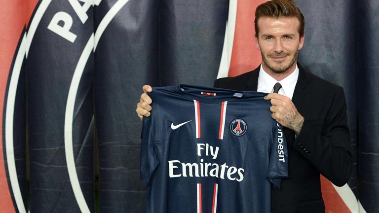 David Beckham, nuevo jugador del PSG | RTVE.es