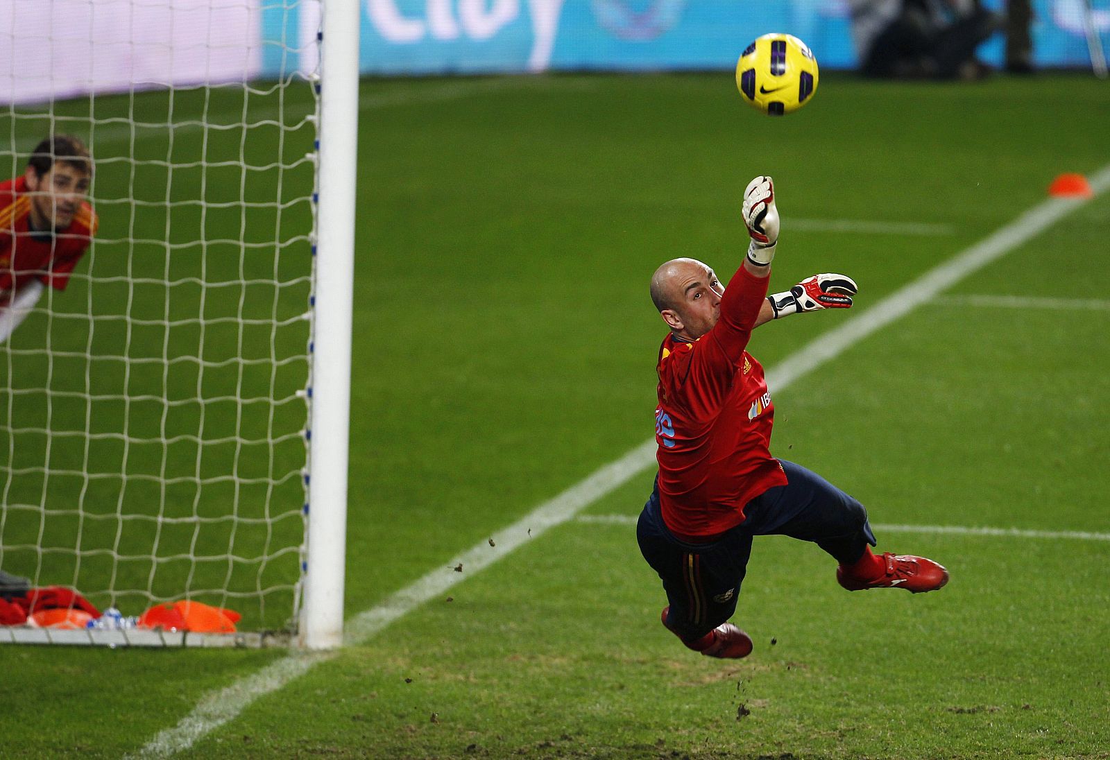 Pepe Reina, en Lisboa