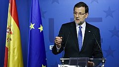 Rajoy: el presupuesto de la UE es "bueno" para España, que sigue siendo receptor neto