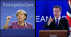 Merkel cree ajustado el presupuesto para 2014-2020 y Cameron está satisfecho con el recorte