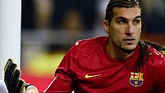 Pinto firma la ampliación de contrato con el FC Barcelona hasta 2014
