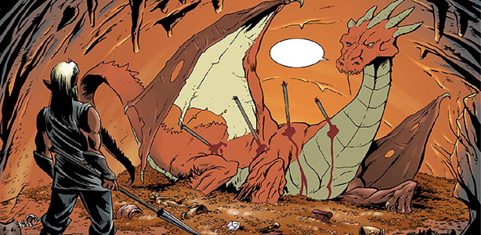 Viñeta de 'Entre tienieblas 8: escama de mi escama', de Jordi Bayarri