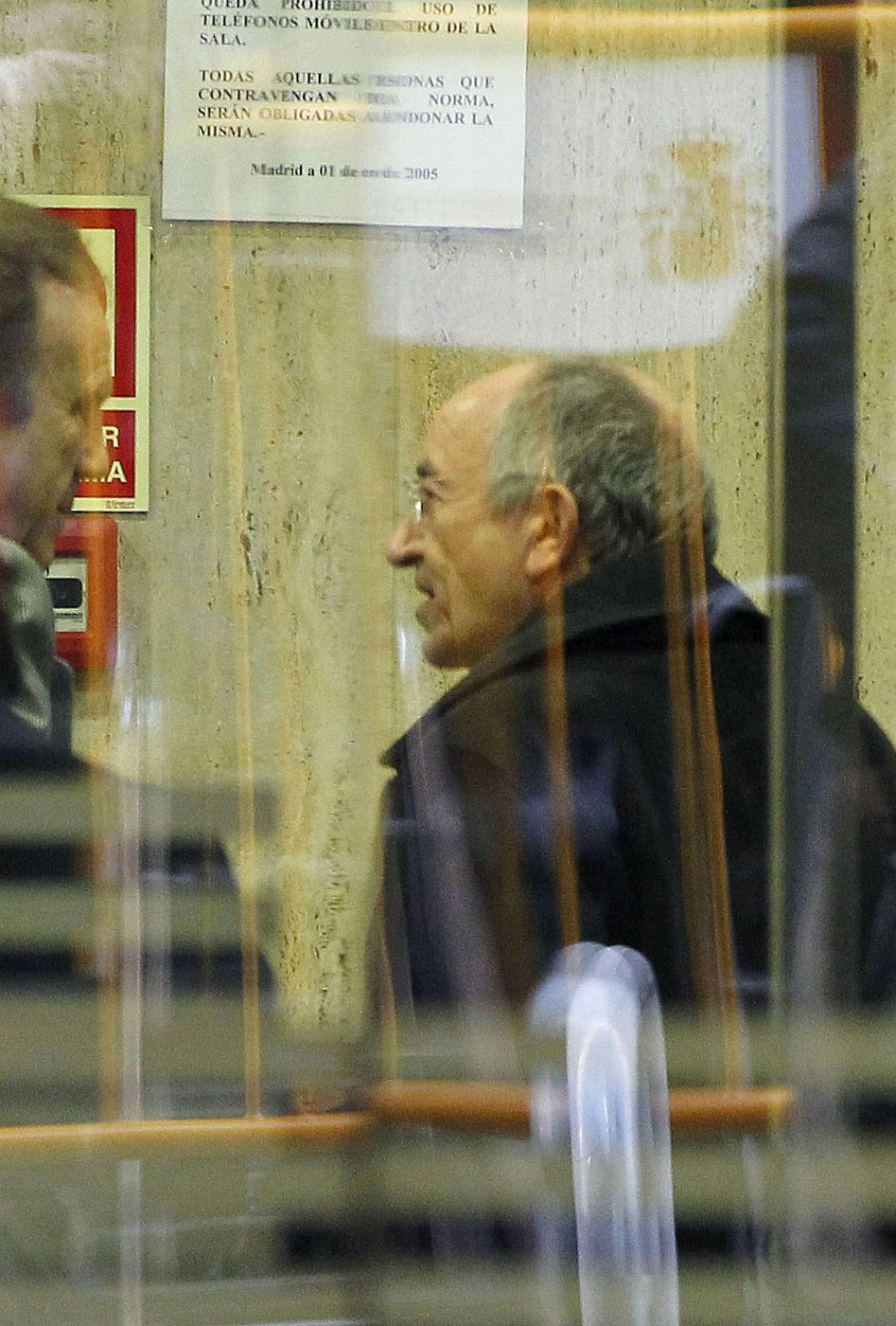 El exgobernador del Banco de España Miguel Ángel Fernández Ordóñez a su llegada a la Audiencia Nacional