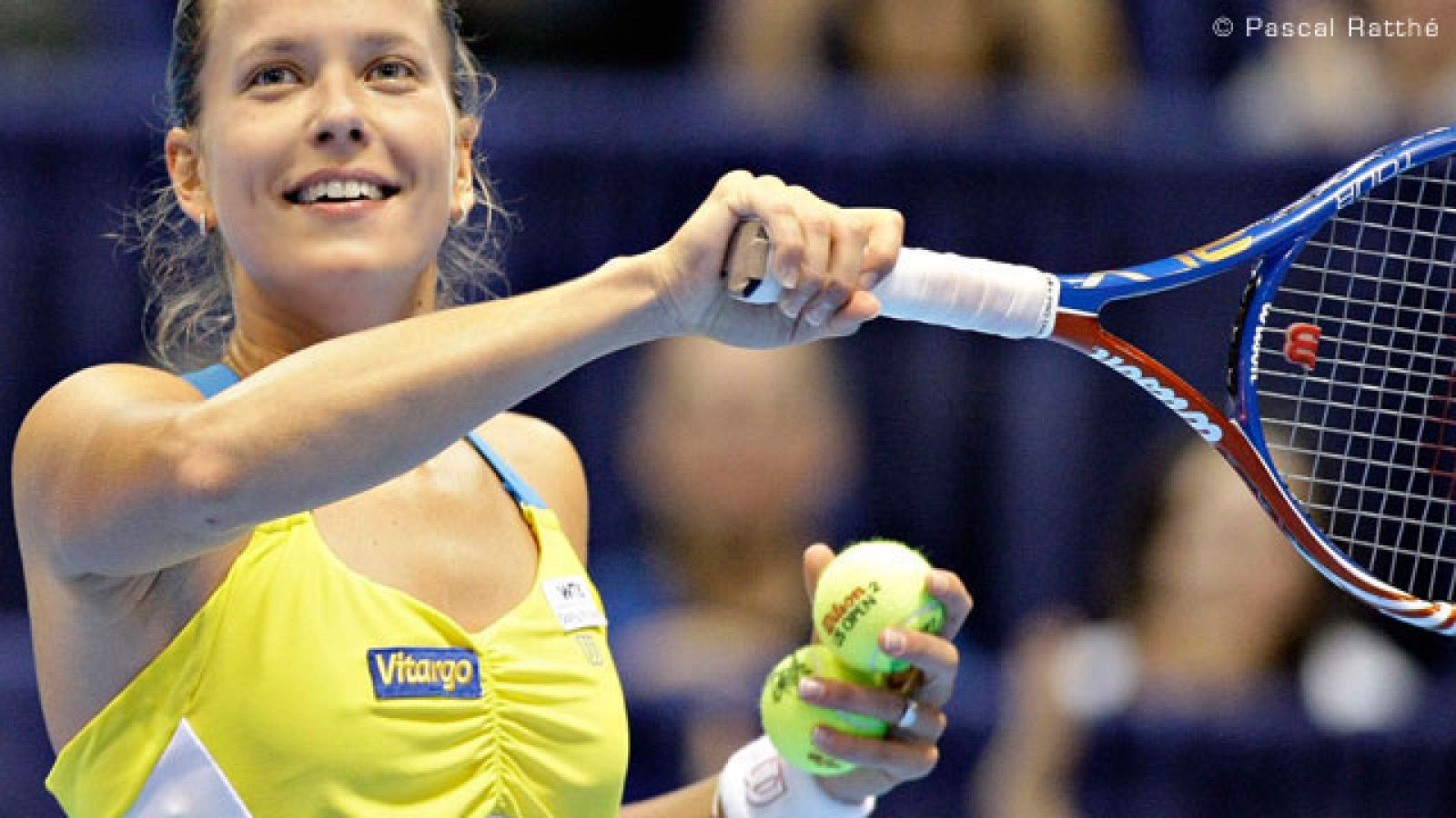 La tenista Barbora Zahlavova- Strycova