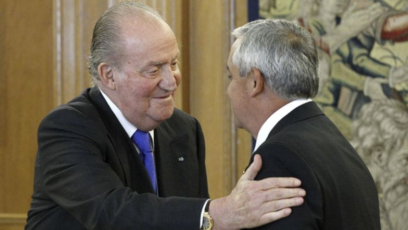 Los médicos detectan la agudización de una antigua hernia discal en la columna del rey