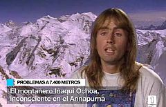 Llega la ayuda para Iñaki Ochoa, que sufre un edema cerebral en el Annapurna