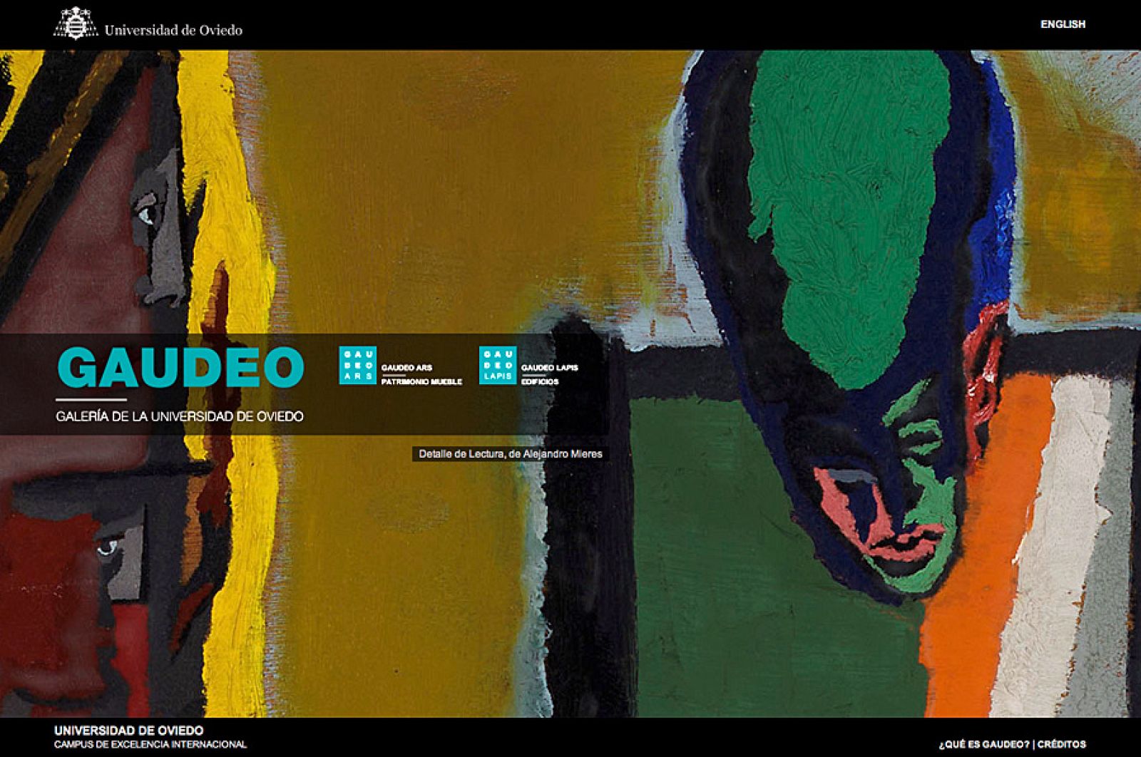 Portada de la web de Gaudeo