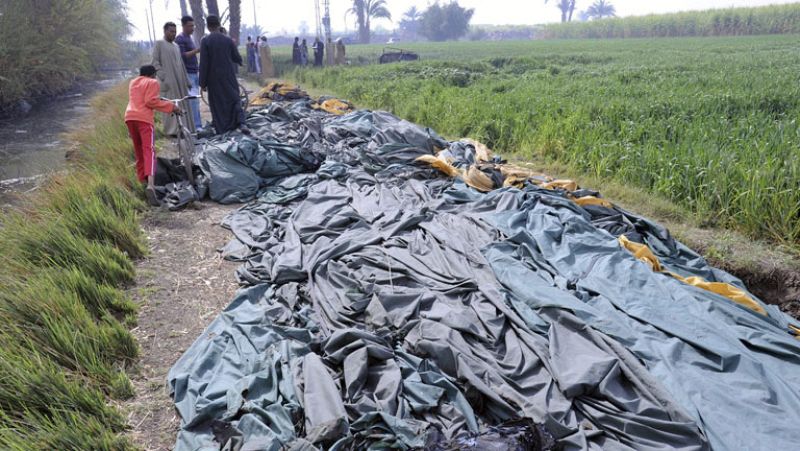 Mueren 19 personas al incendiarse un globo aerostático con turistas en Egipto 