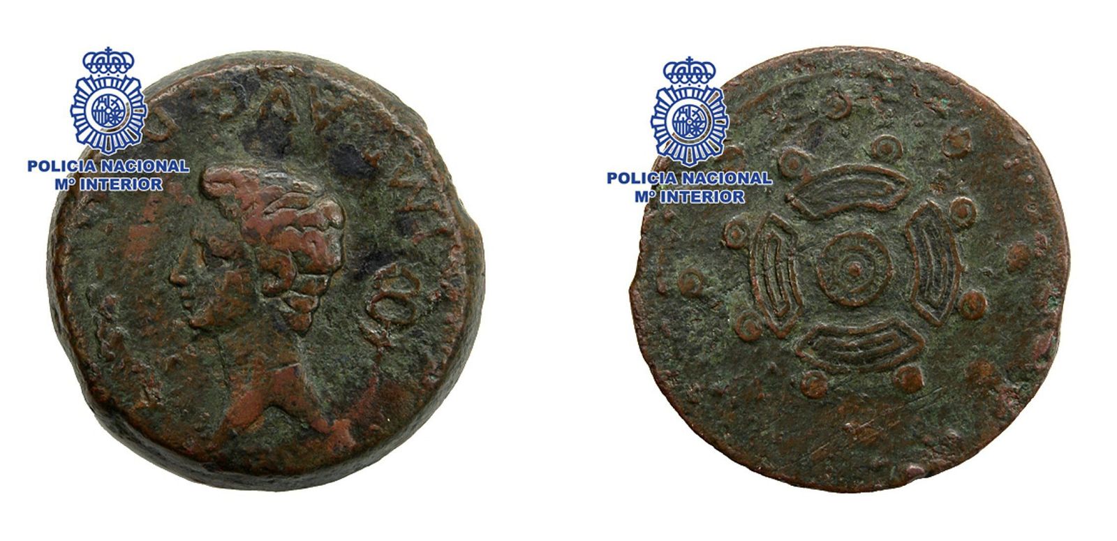 RECUPERADAS 867 MONEDAS IBERO-ROMANAS ROBADAS HACE UN AÑO A UN COLECCIONISTA