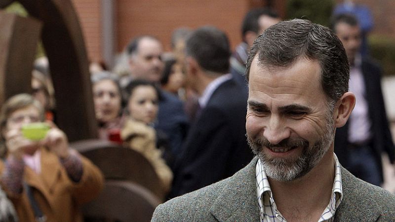 El príncipe dice que al rey le espera un "trabajo duro" para recuperarse